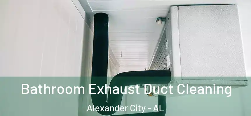  Bathroom Exhaust Duct Cleaning Alexander City - AL