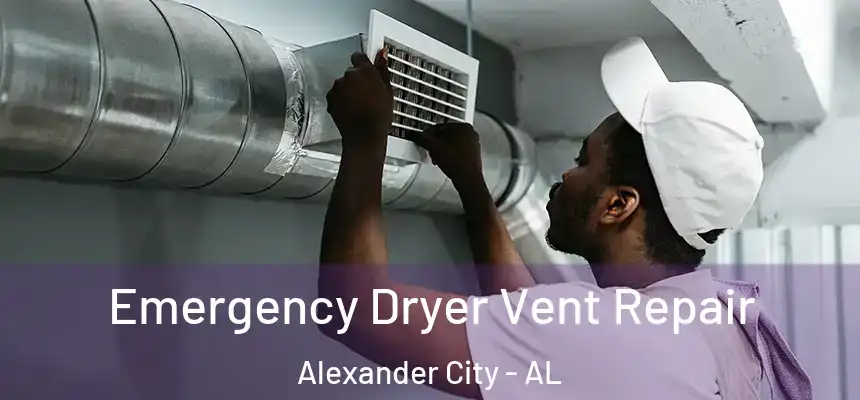  Emergency Dryer Vent Repair Alexander City - AL